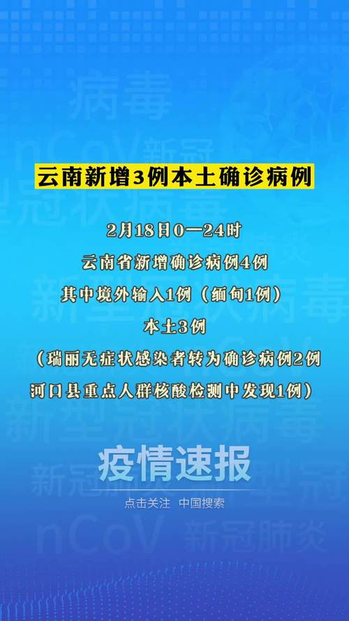 云南新增3例本土确诊病例-云南新增3例本土确诊病例详情
