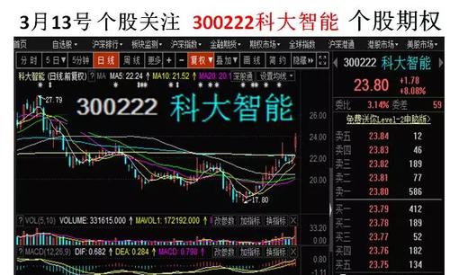 300222科大智能-300222科大智能股票行情
