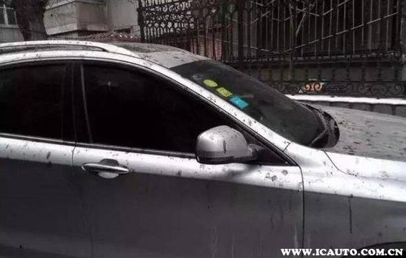 黑色汽车为什么没黄点（白色汽车为什么有黄点）
